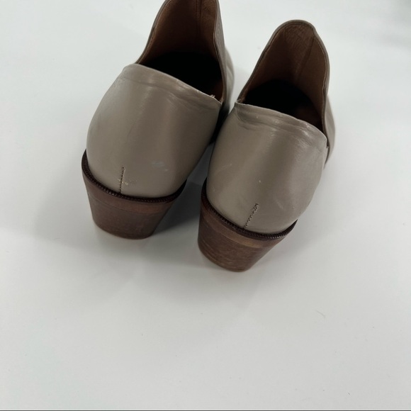 Intentionally grey leather boots shoes size 6 (euro 36) - Picture 9 of 12